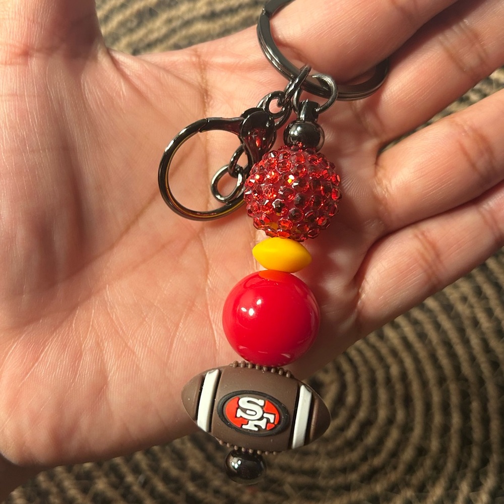 Football Keychain